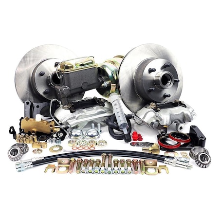 Newalthlete Legend Series Front Disc Brake Kit for 1966-1969 Ford Fairlane, Torino & Ranchero NE2618807